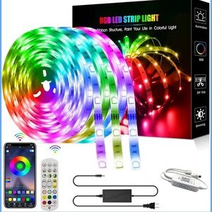 NIB Ehomful 150 ft. RBG LED strip lights